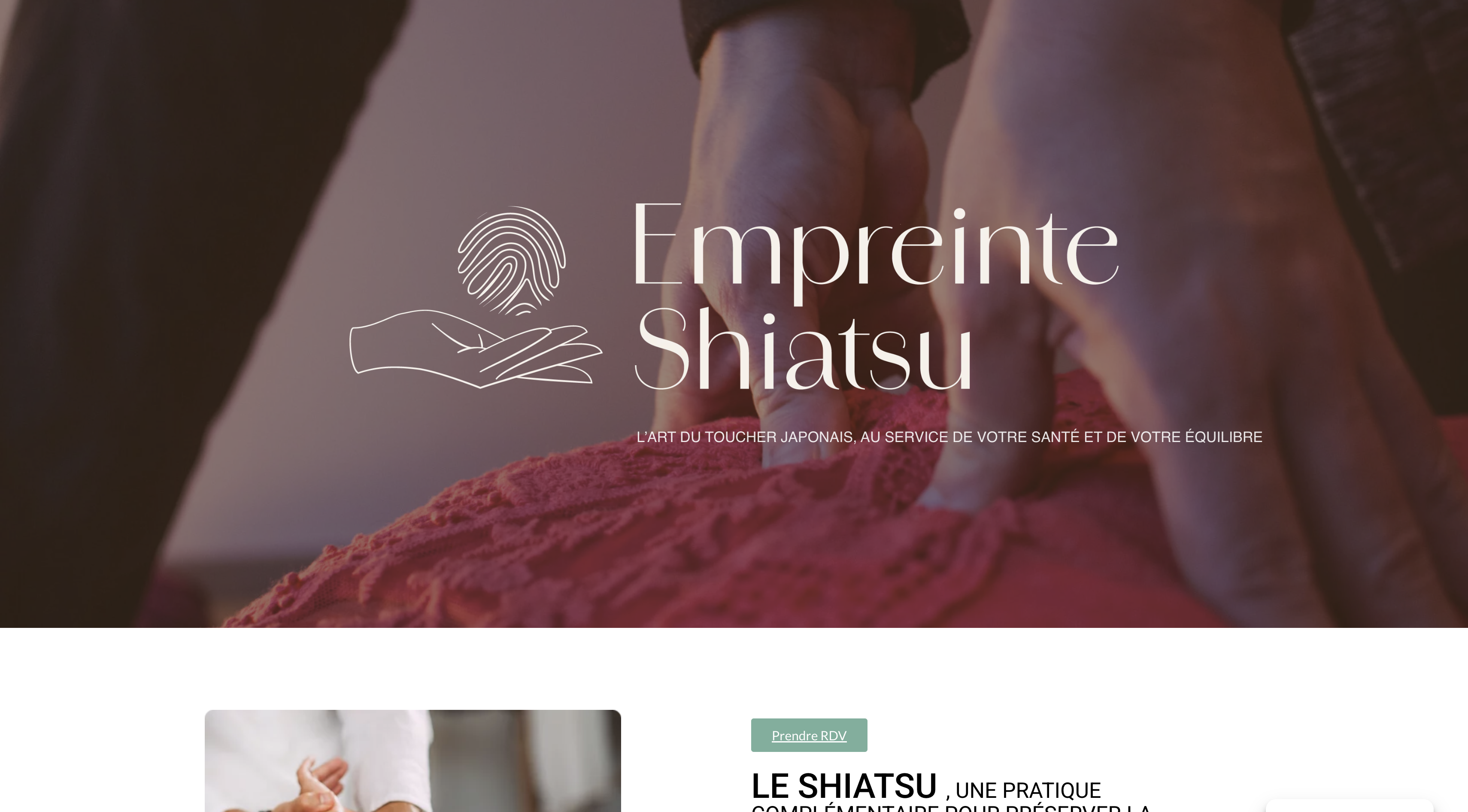 Empreinte Shiatsu